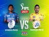 IPL 2021, RR vs CSK Live Score