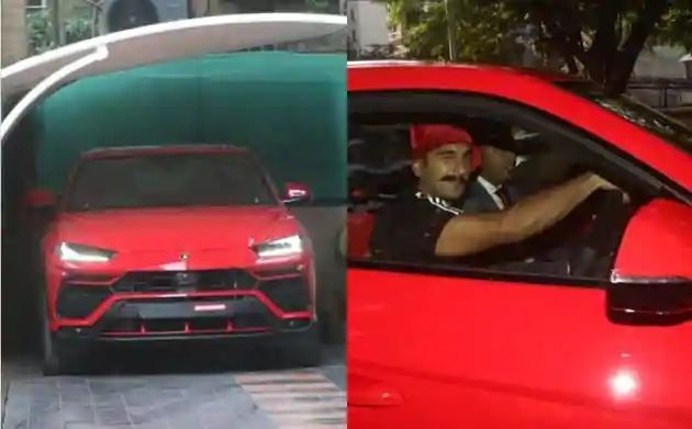 Ranveer Singh Lamborghini