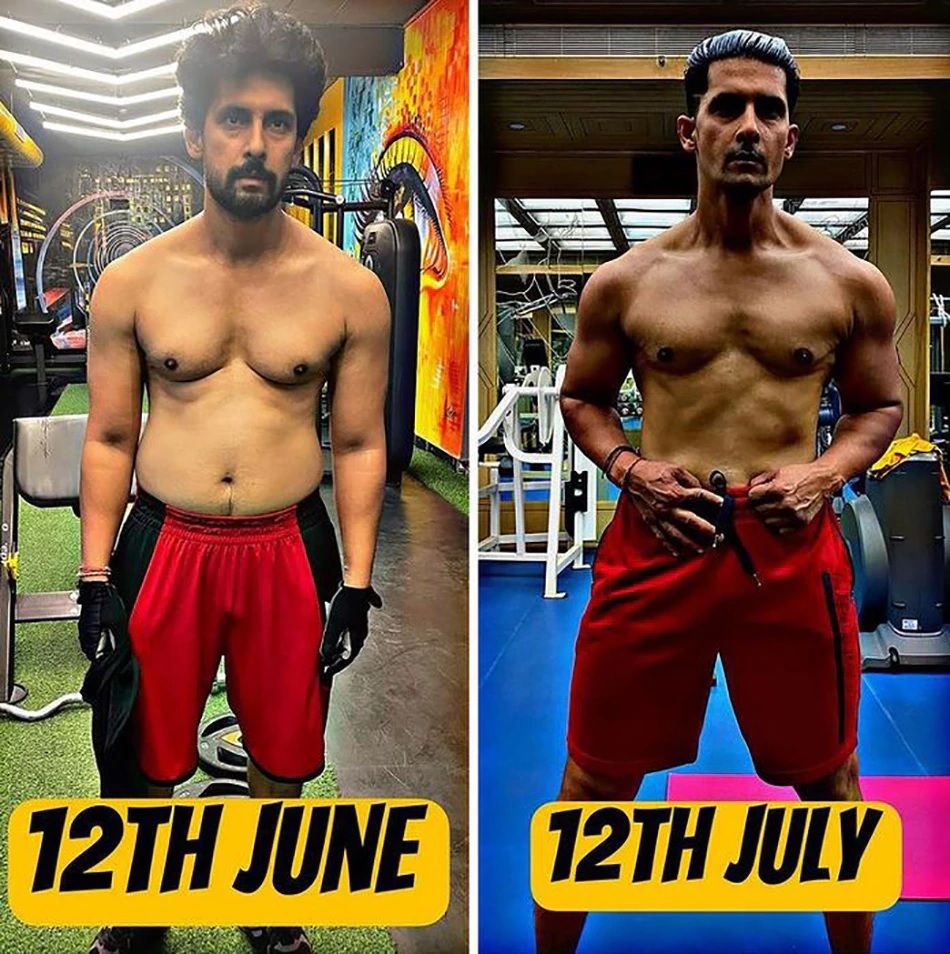 Ravi Debey Transformation in one month