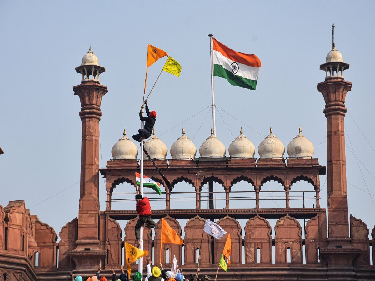 Red Fort Farmers Protest