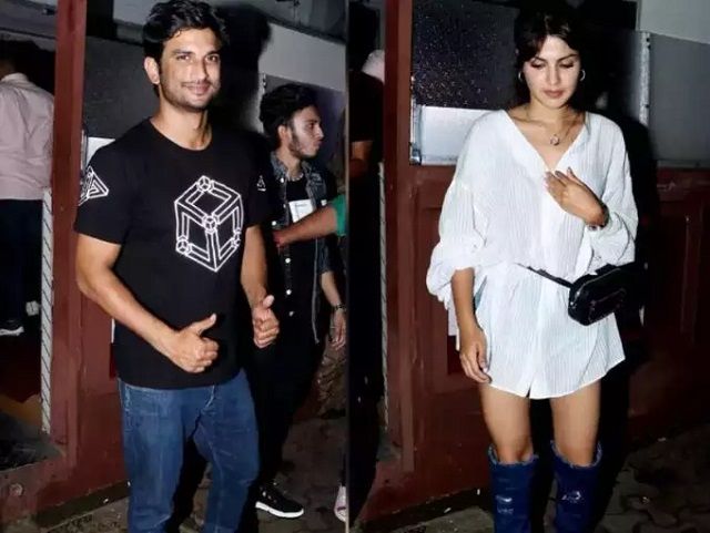 Rhea Chakraborty and Sushant Singh relationship