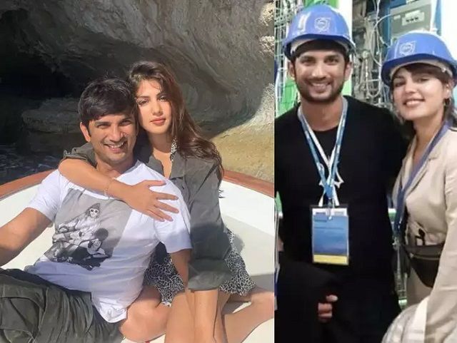 Rhea Chakraborty and Sushant Singh