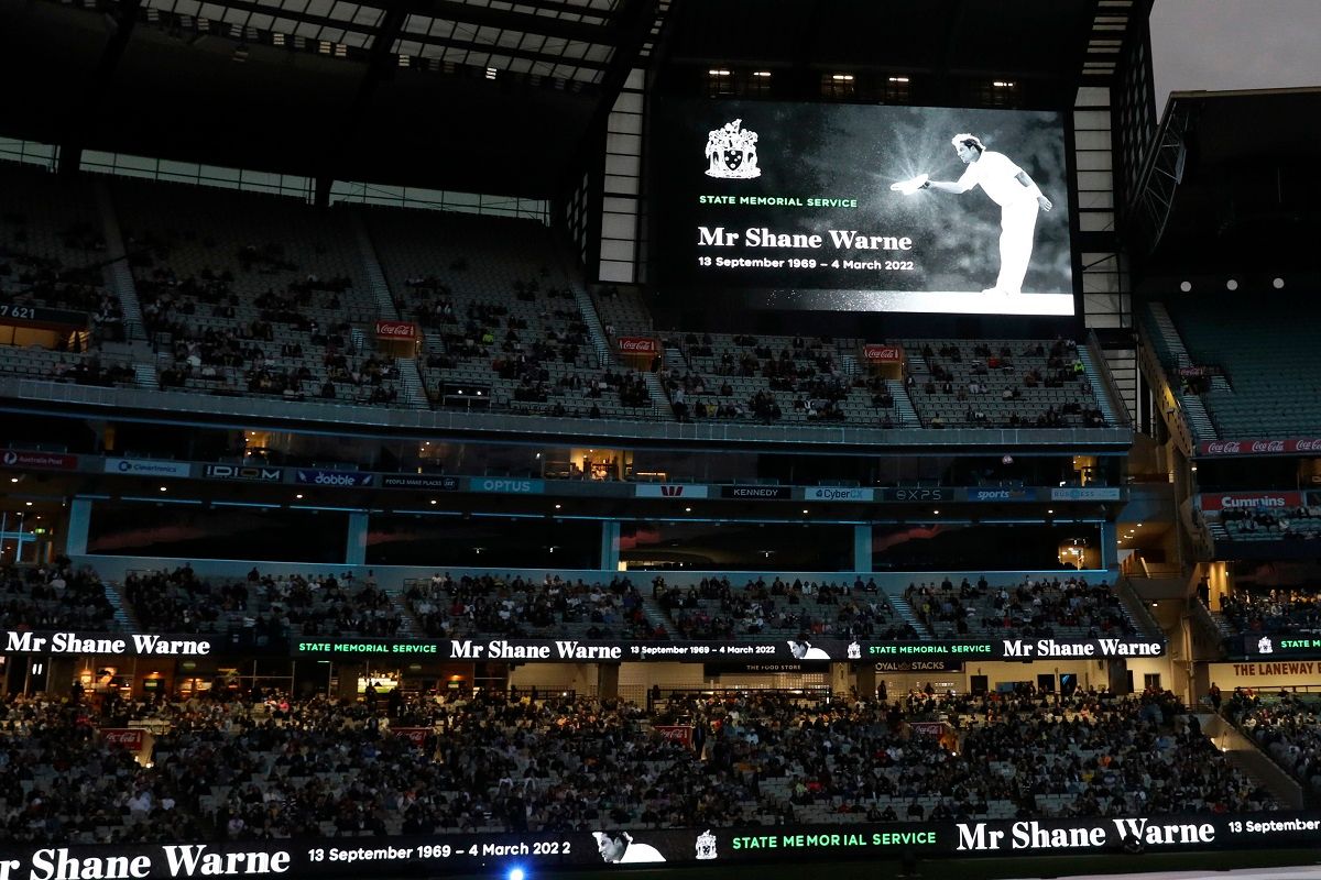 Shane Warne last tribute