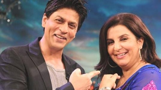 Shahrukh Khan and Farah Khan