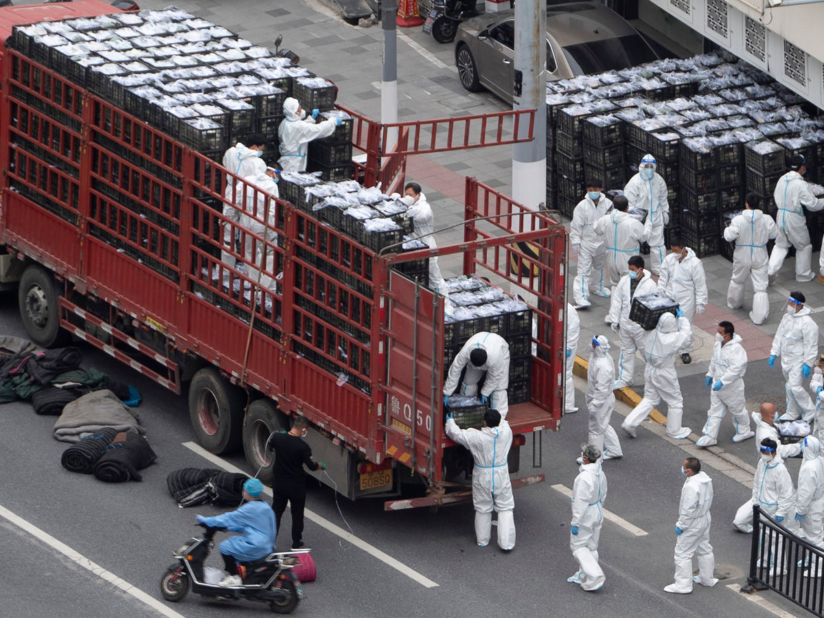 Shanghai food Crisis