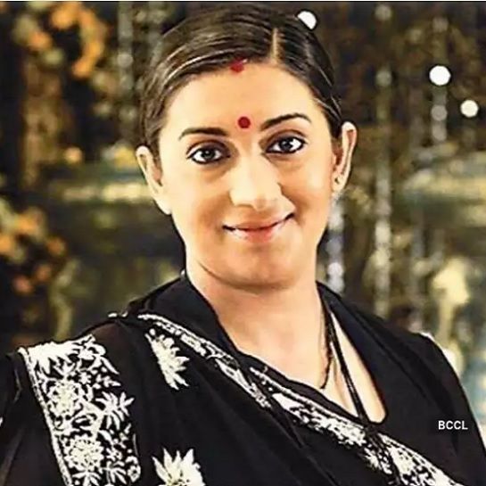 Smriti Irani in Kyunki Saas bhi Kabhi Bahu thi