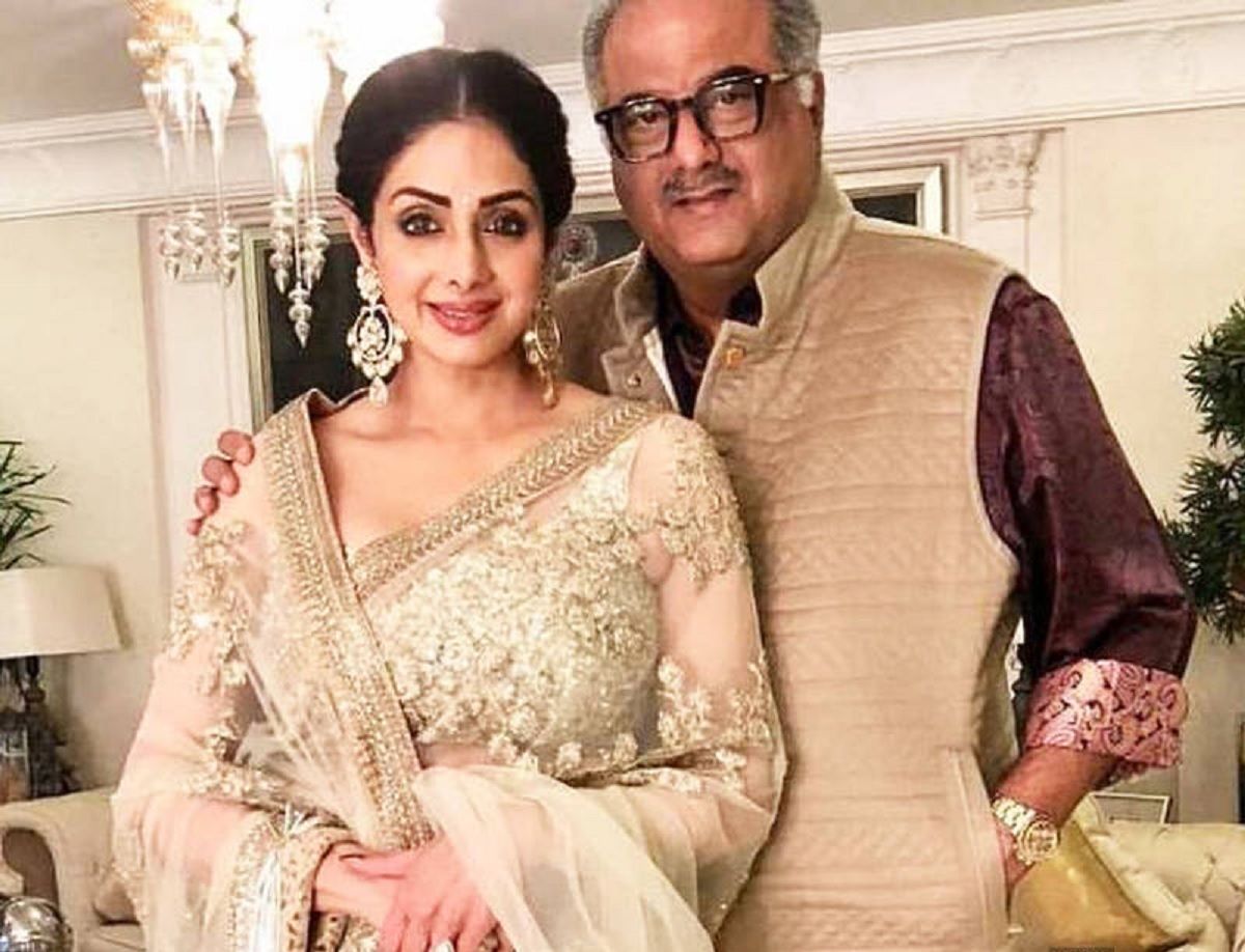 Sridevi and Boney Kapoor