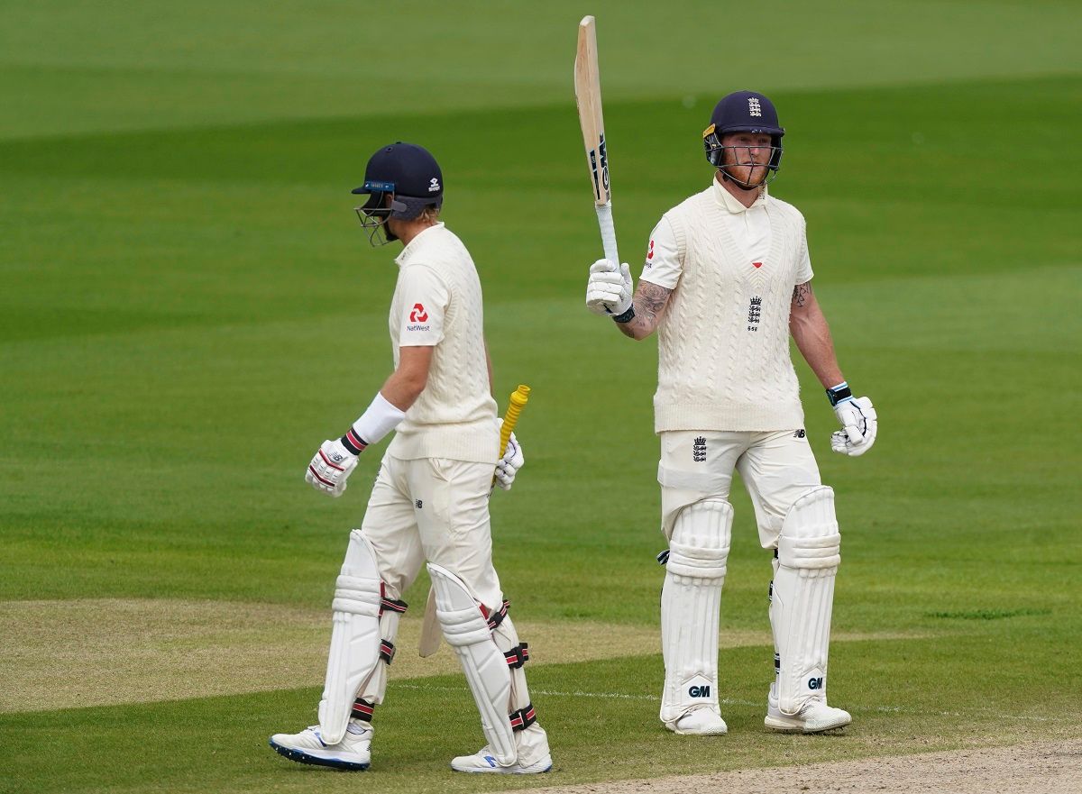 Ben Stokes against WI in Old Trafford