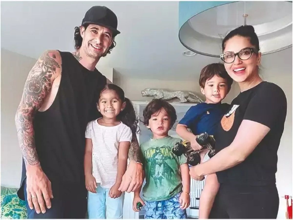 Sunny Leone Family