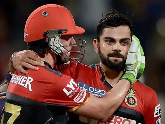 Virat Kohli and AB de Villiers