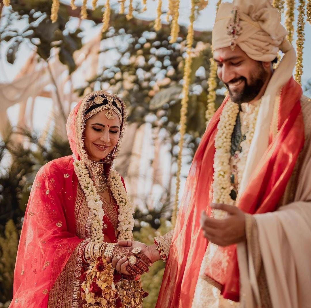 Vicky Kaushal and Katrina kaif wedding photos