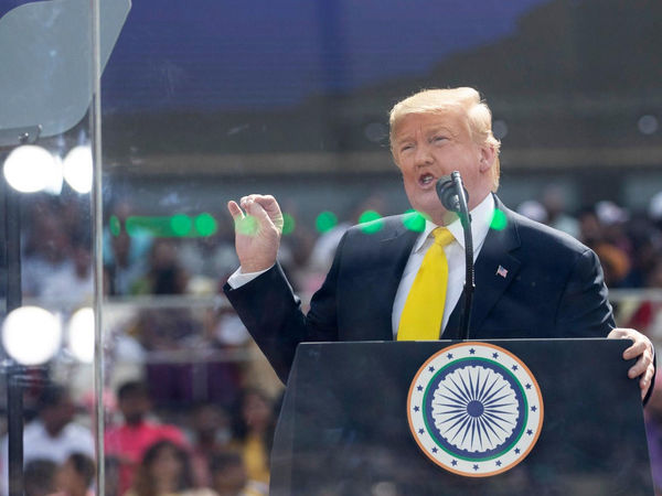Donald trump india visit motera stadium