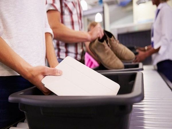 Airport security trays