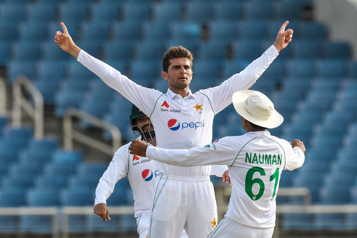 Shaheen Afridi against West Indies