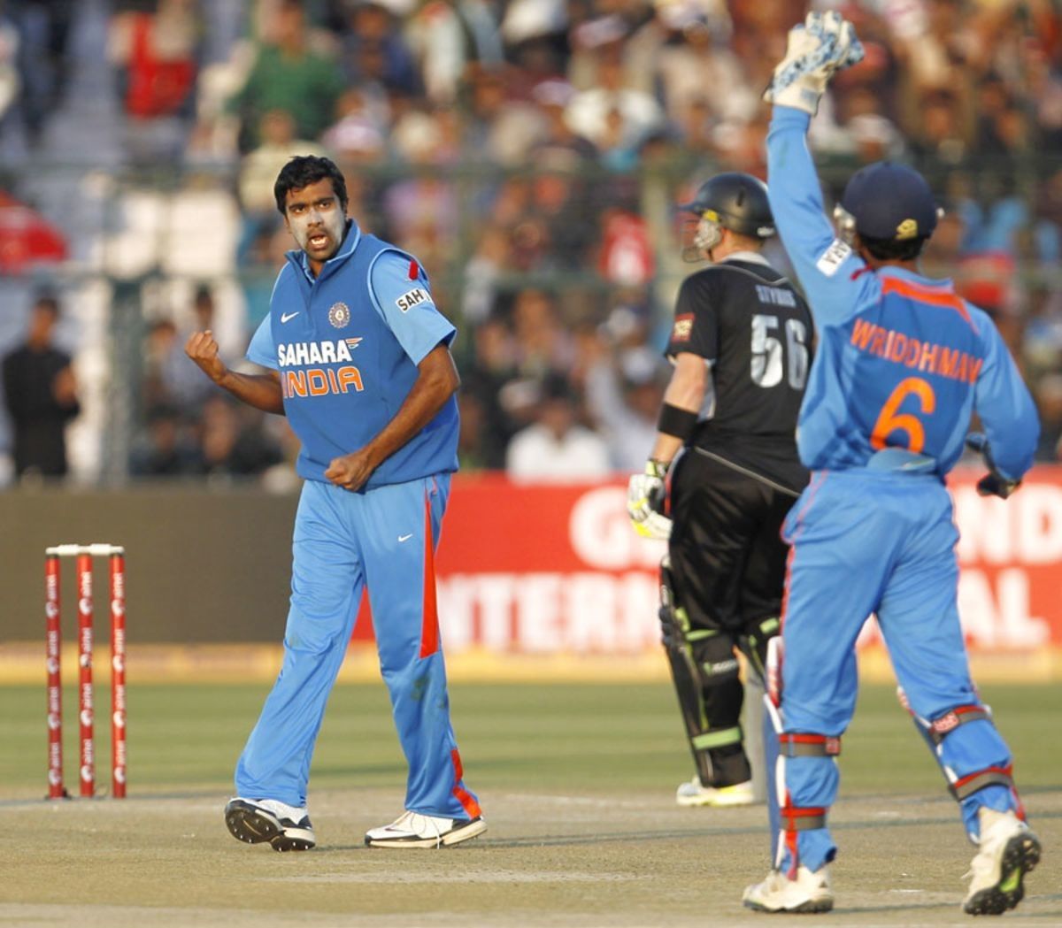 Ravichandran Ashwin against New Zealand, 2010, Jaipur ODI