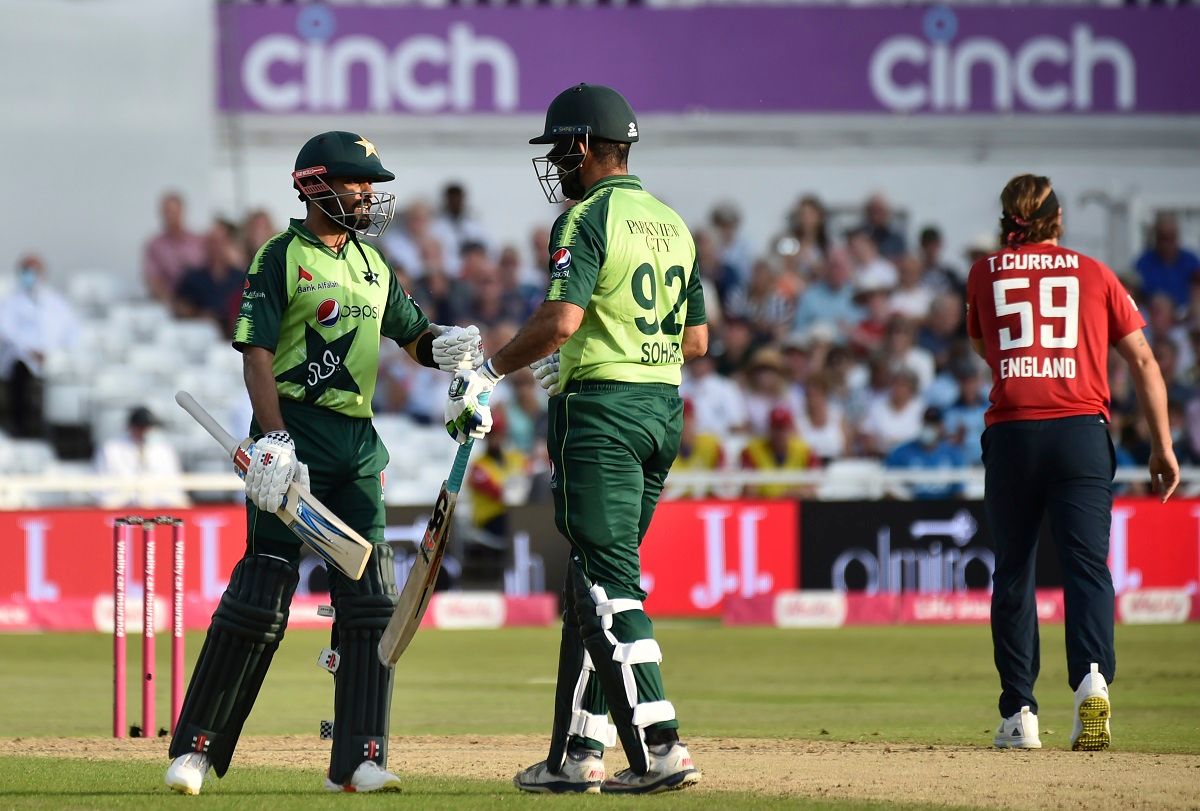 Babar Azam and Mohammad Rizwan