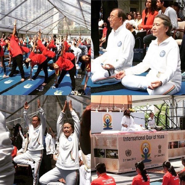 International Yoga Day and world leaders