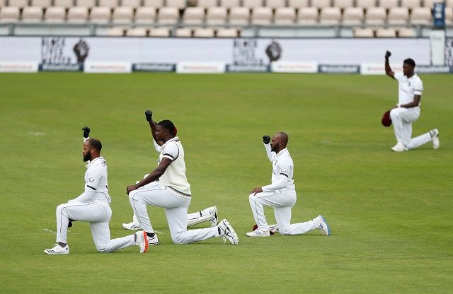 Black lives matter West Indies cricket team