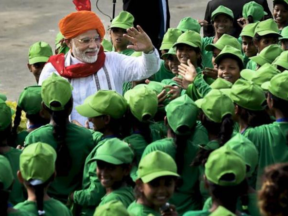 PM Modi at red fort