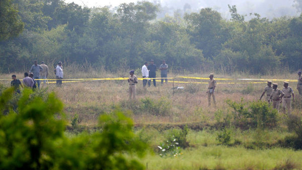 accused body on encounter site