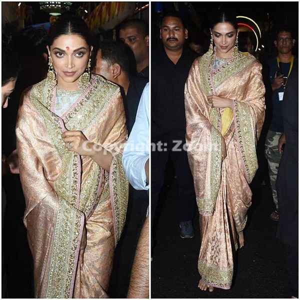 Deepika Padukone saree pictures 2