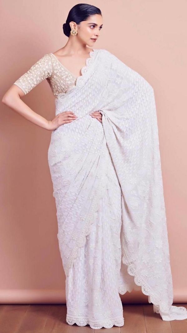 Deepika Padukone saree pictures 5