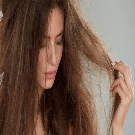 dry hair