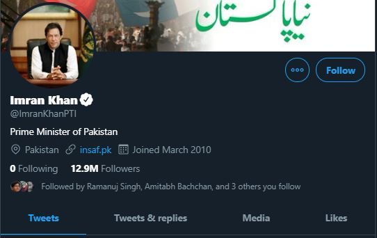 Imran Khan Twitter