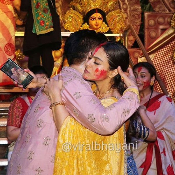 Kajol and Karan Johar