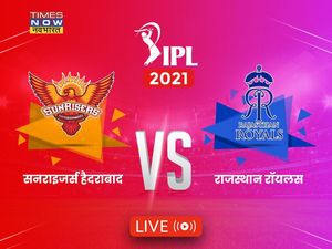 IPL 2021, SRH vs RR Live Score: हैदराबाद-राजस्‍थान मैच के लाइव अपडेट्स जानें यहां