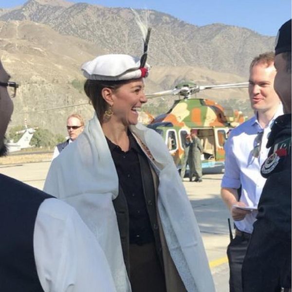 Kate Middleton in lady Diana footsteps