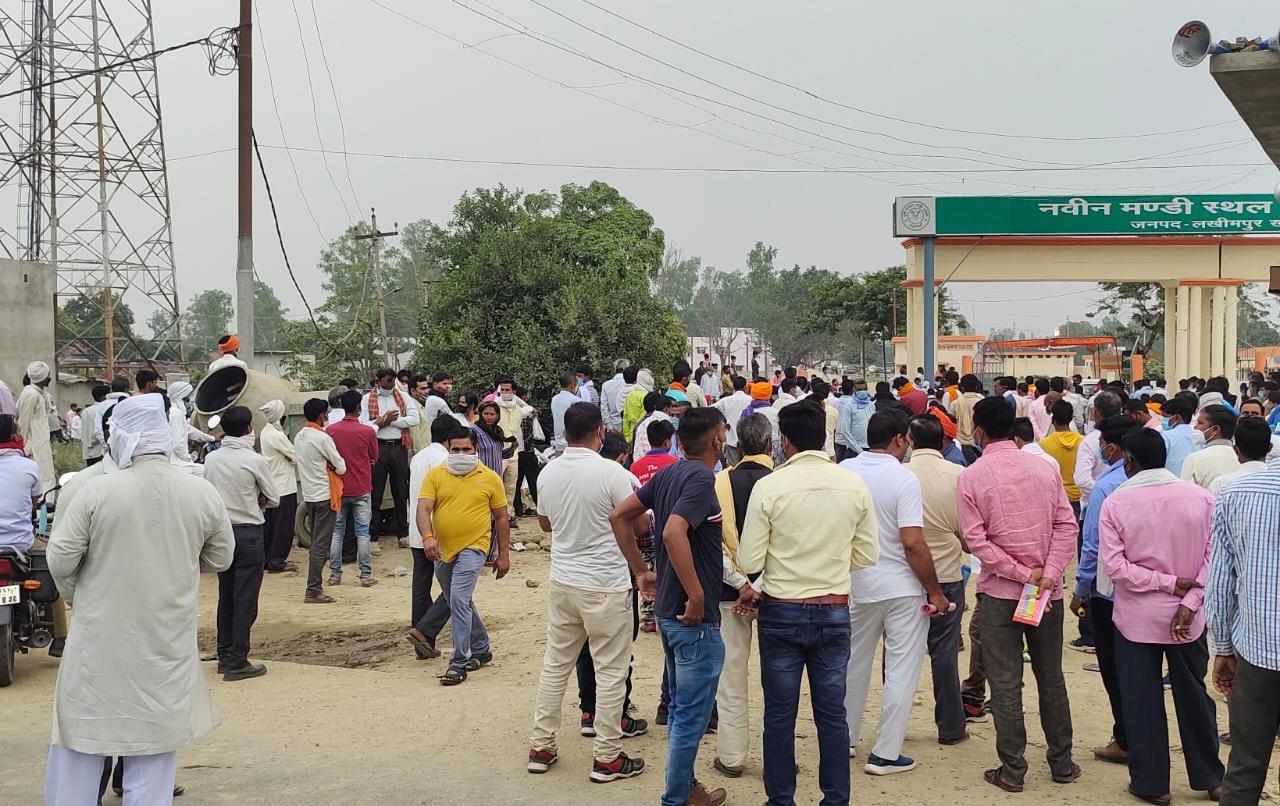लखीमपुर खीरी से भयानक तस्वीर लखीमपुर खीरी से भयानक तस्वीर