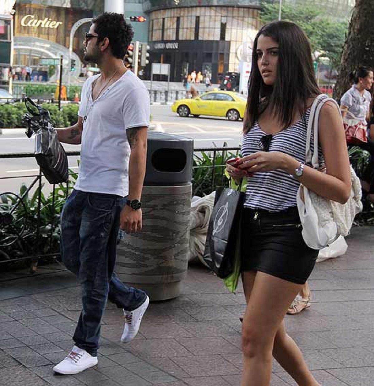 Virat Kohli and Izabelle Leite