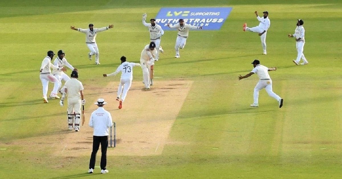 india win lords test