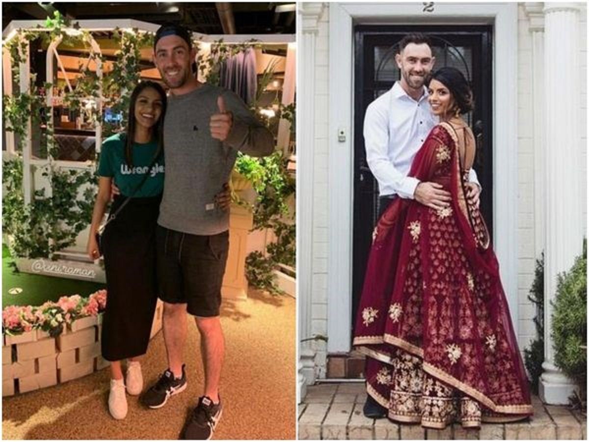 Glenn Maxwell fiancee vini raman