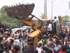 Shaheen Bagh MCD Bulldozer Encroachment 