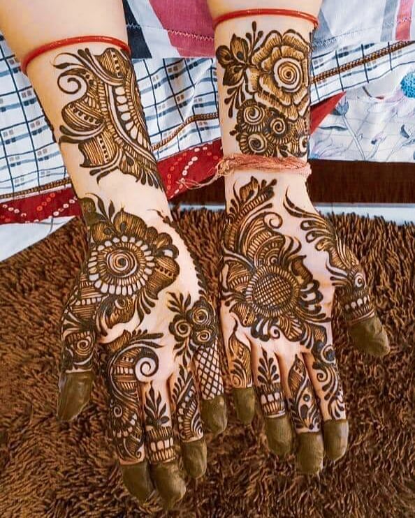 Top 180+ Simple Mehndi Designs | WeddingBazaar