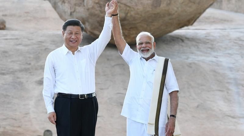 modi jinping AP