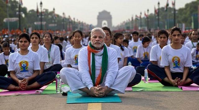 Narendra Modi yoga