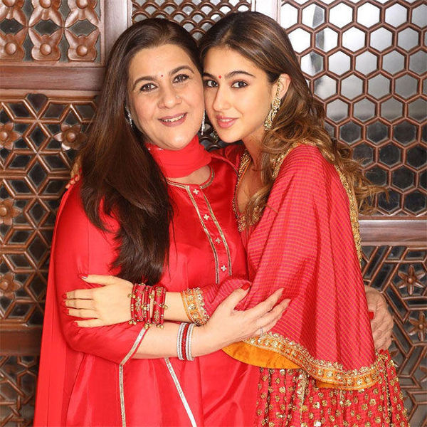 Amrita Singh with Daughter Sara Ali Khan