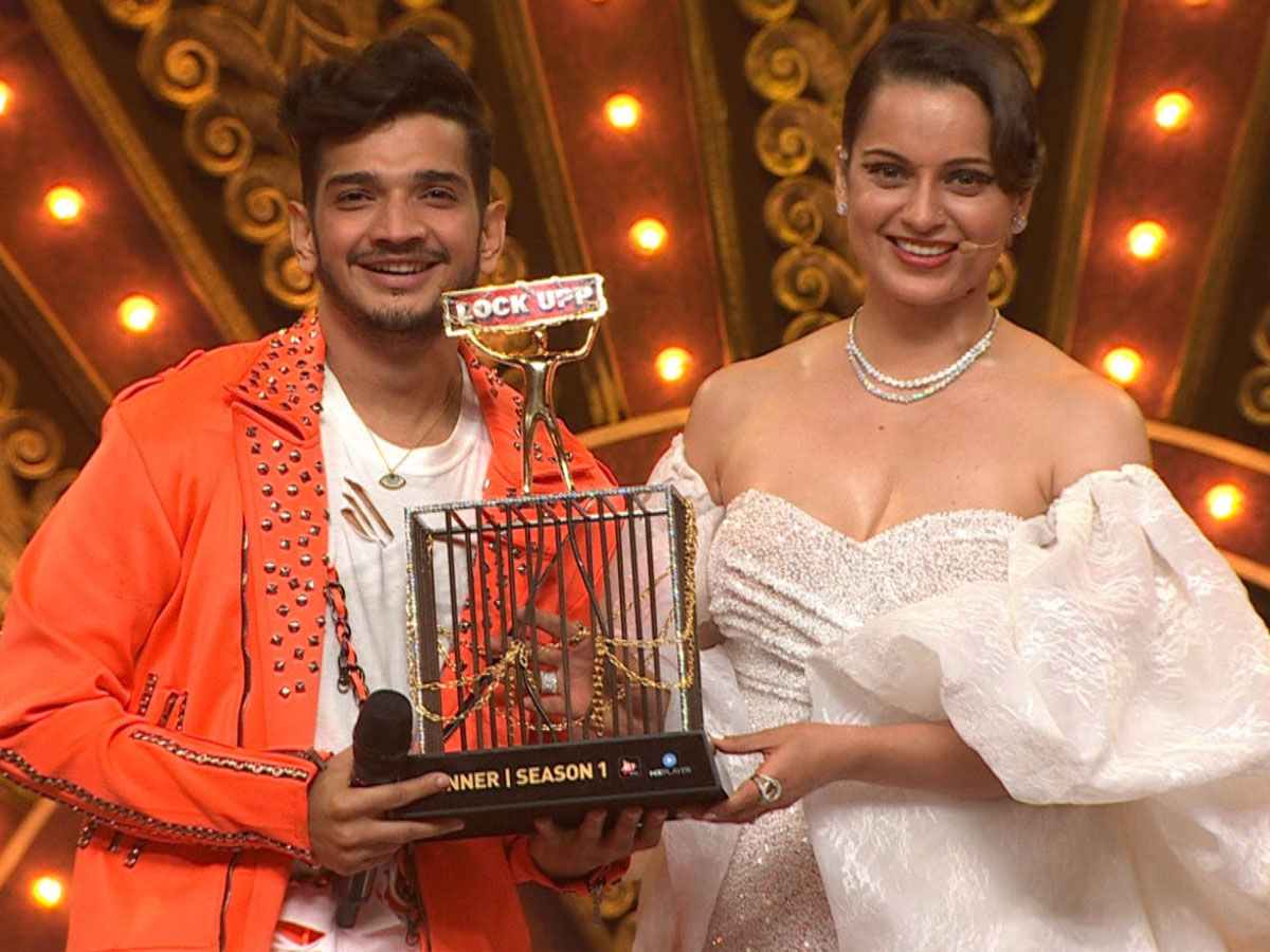Lock Upp Finale Winner मुनव्वर फारूकी बने लॉक अप विनर, 20 लाख रुपए के