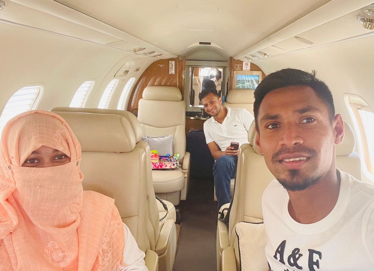 Mustafizur Rahman and Shakib al Hasan