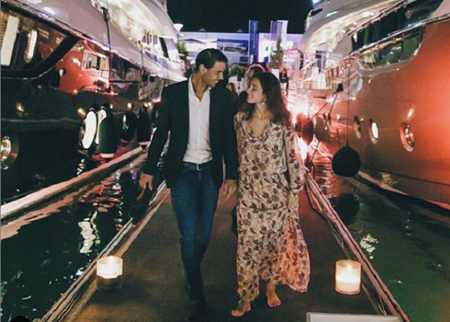 Rafael Nadal and Xisca Perello