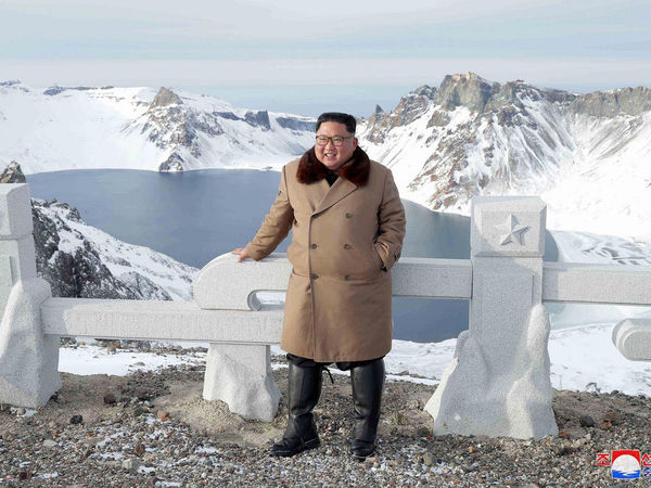 Kim Jong Un visited Mount Paektu in North Korea with wife Ri Sol Ju amid tense relation with US