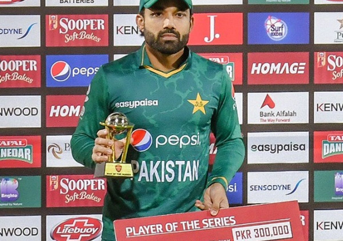 Mohammad Rizwan player of the series