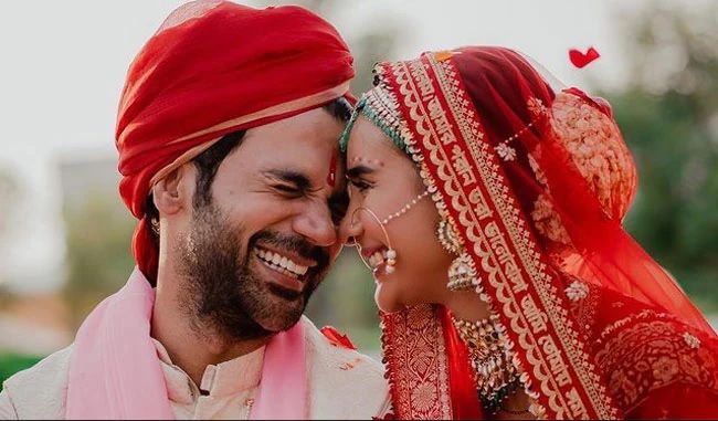 rajkummar rao and patralekha wedding photo