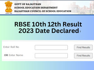 rbse, rbse 10th result 2023, rbse 12th result 2023, rbse 12th result 2023