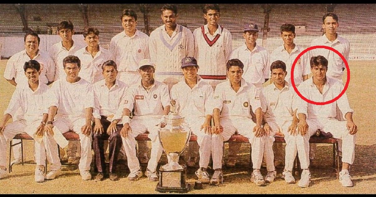 Salil Ankola in Mumbai Ranji trophy team 1995/96