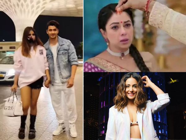 TV newsmaker today 11 november 2021 Top TV News Anupamaa Wedding And Ieshaan Sehgaal and Miesha Iyer Goa romantic Holiday