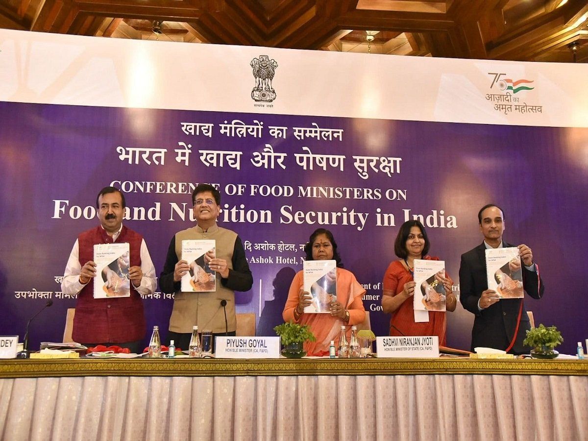 फूड सिक्योरिटी कॉन्फ्रेंस में मंत्रियों की गैरहाजिरी, पीयूष गोयल ने मीडिया के सामने लगाई कड़ी फटकार